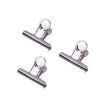 Stationery Supplies Right-hand Note Clip 9521 3 Inch Drawing Board Clips 7 6cm Iron Clips