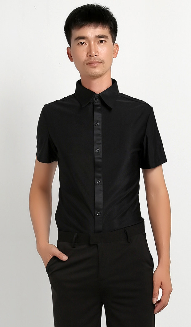 Dance practice Morden Dance National Label Costume Competition Men's Latin Dance Performance Adult New Square Dance Ballroom Dancing-Taobao