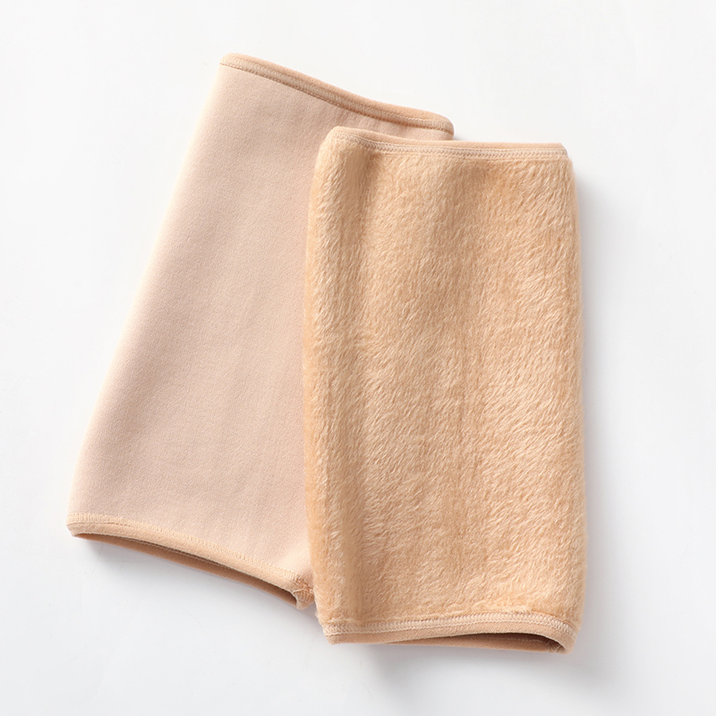 Autumn and winter ankle protector ankle protector ankle protector plus velvet thick socks warm and cold protector men's and women's heel protector