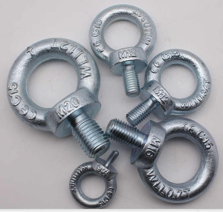 National standard German standard ring screw ring bolt screw mold ring Motor lifting ring M12M16M20M30