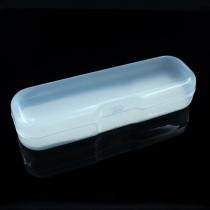 Plastic Glasses Box Men And Women White Trumpet Korea Version Portable Frosted Glasses Case Students Nearsighted Eye Accessories