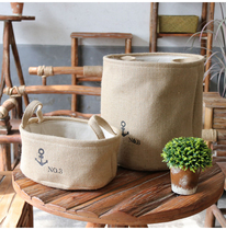 Linen storage series storage basket storage basket storage storage storage storage basket decoration shop home storage