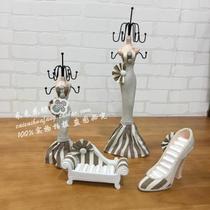 Model decoration ornaments combination furniture ornaments model flower stand decoration jewelry props model frame model