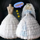 Оригинальная кружевная юбка, стиль Лолита, размер