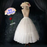 Базовая белая юбка, стиль Лолита, юбка-пачка