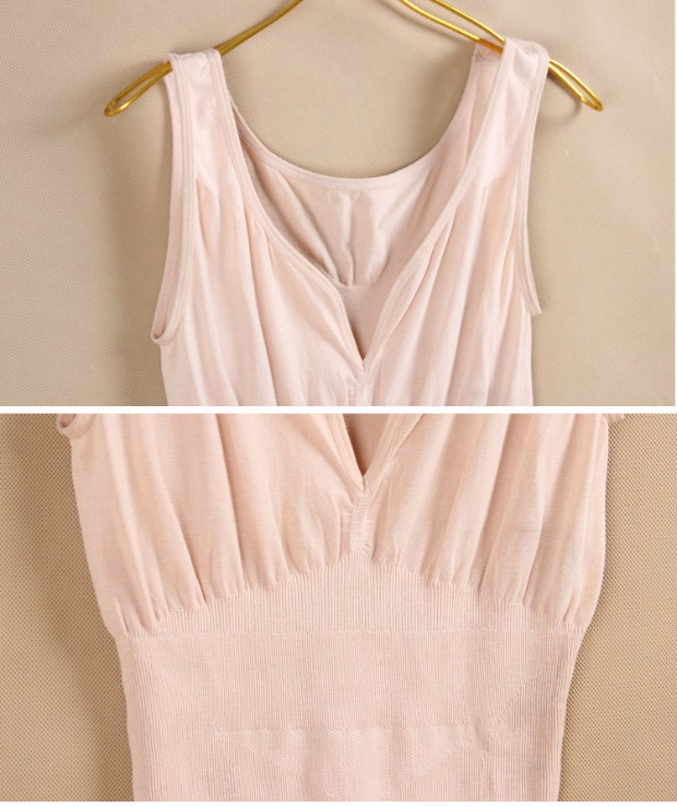 Nhật Bản đặt hàng áo vest nữ phần mỏng thoáng khí corset đồ lót cơ thể định hình cơ thể đáy quần vest đồ lót đẹp