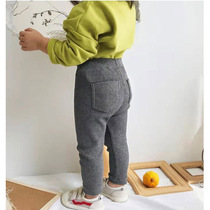 Girl Beats Bottom Pants Pure Cotton Spring Autumn Thin baby outside wearing large pp pants Children female baby Big fart underpants