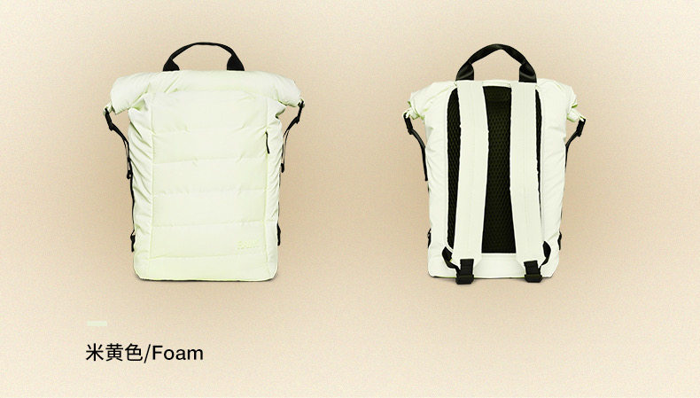 рюкзак rains 户外防水后揹包 软垫卷口肩包bator puffer backpack/14600