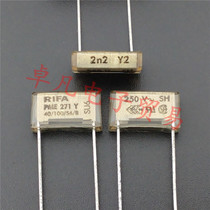 Finland produces RIFA PME271Y 2n2 Y2 0002uF 250VAC security capacitor 2200pF