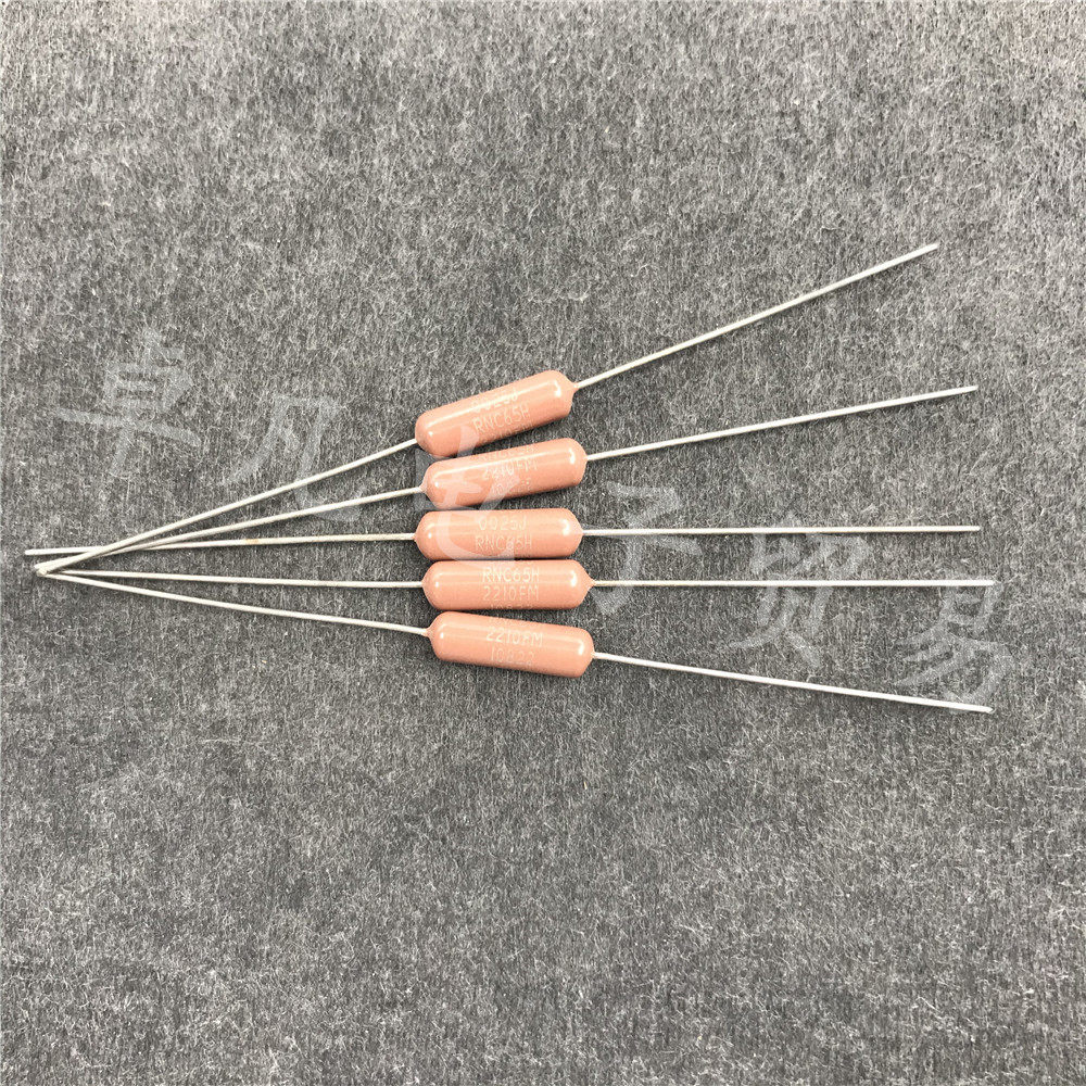 DALE RNC65H 221R 2W 1% US production VISHAY metal film resistance 2210FM 221 au