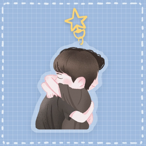 [Reese] кулон с пистолетом, брелок «Теория любви» и периферийные устройства в том же стиле