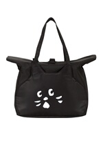 Spot NE-NET big meow~ ~ face zipper small travel handbag hand bag shoulder bag ne net