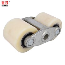 Manual hydraulic wheel holder assembly Jinmao forklift truck accessories small wheel bracket I-frame assembly ground cattle small wheel assembly