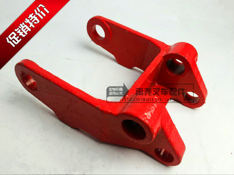 Okuzu forklift accessories Okuzu manual hydraulic truck front wheel frame Okun front wheel frame Okzu low small wheel bracket