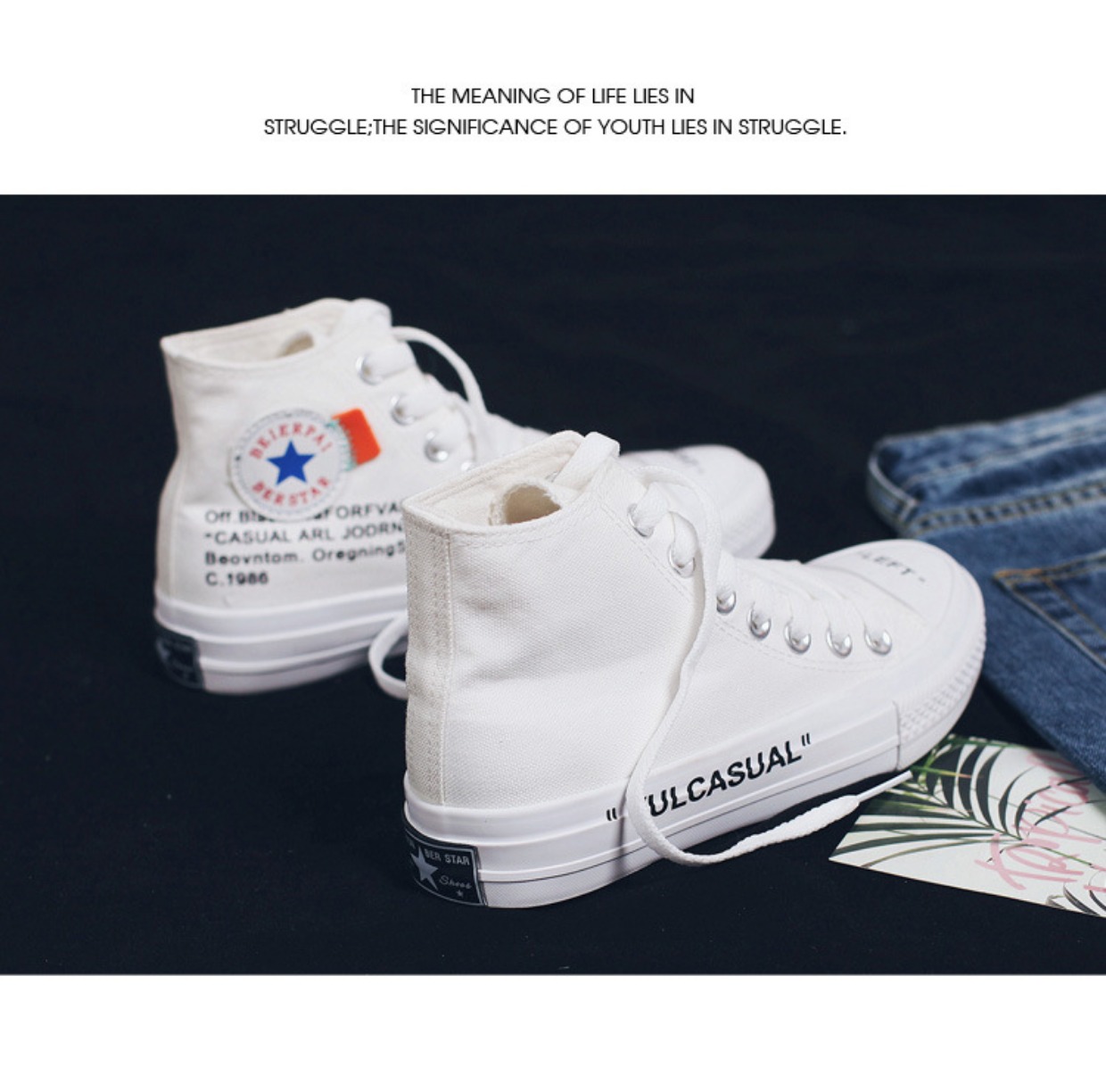 Giày cao gót Muir nữ phiên bản Hàn Quốc của ulzzang triều sinh viên bình thường giày cao eo hoang Han Faner phẳng jordan dior cổ thấp