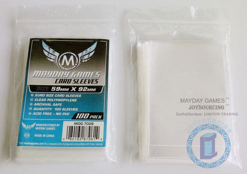 59x92 MDG-7028 table tour accessories Mayday games Cards cards cards cards cover transparent 100 sheets