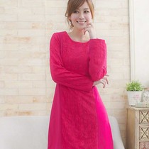 Feeding hot mom fashion out tide mom moon clothing women can breastfeeding dress autumn long sleeve temperament breast milk
