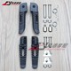 Suzuki GSXR600/750/1000 GSX1300 SV650 GSX-S750 1000 전면 및 후면 발 페달에 적합합니다.