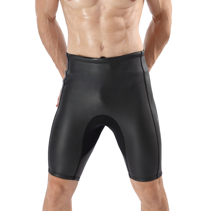 2mm light leather CR floating diving pants thick warm surfing winter swimming trunks triathlon rubber pants buoyant shorts