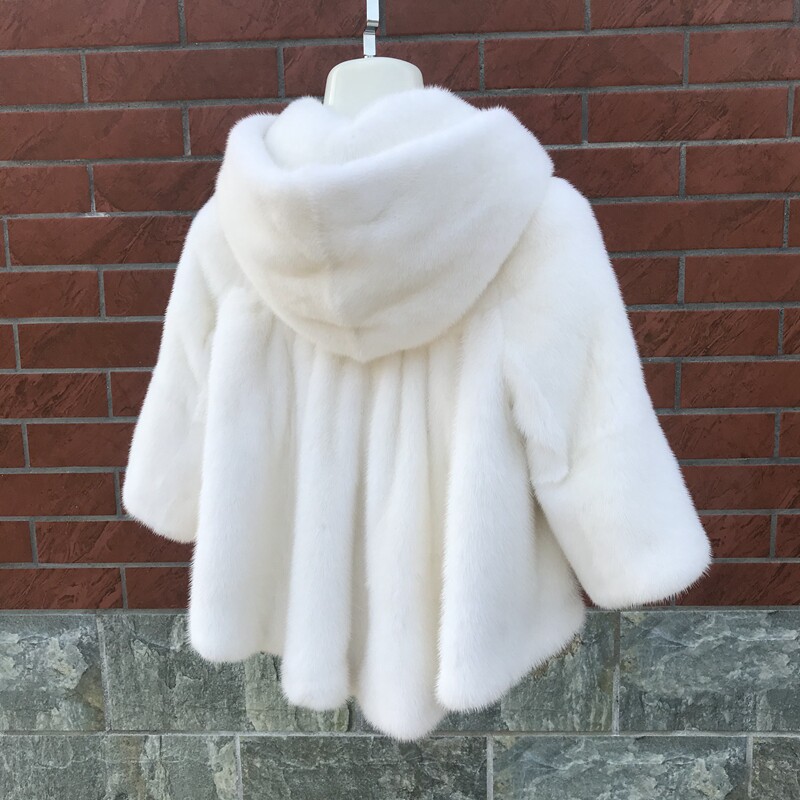 Мех/искусственный мех 儿童貂皮大衣整貂小女孩中长款韩版皮草外套连帽真貂毛私人订制