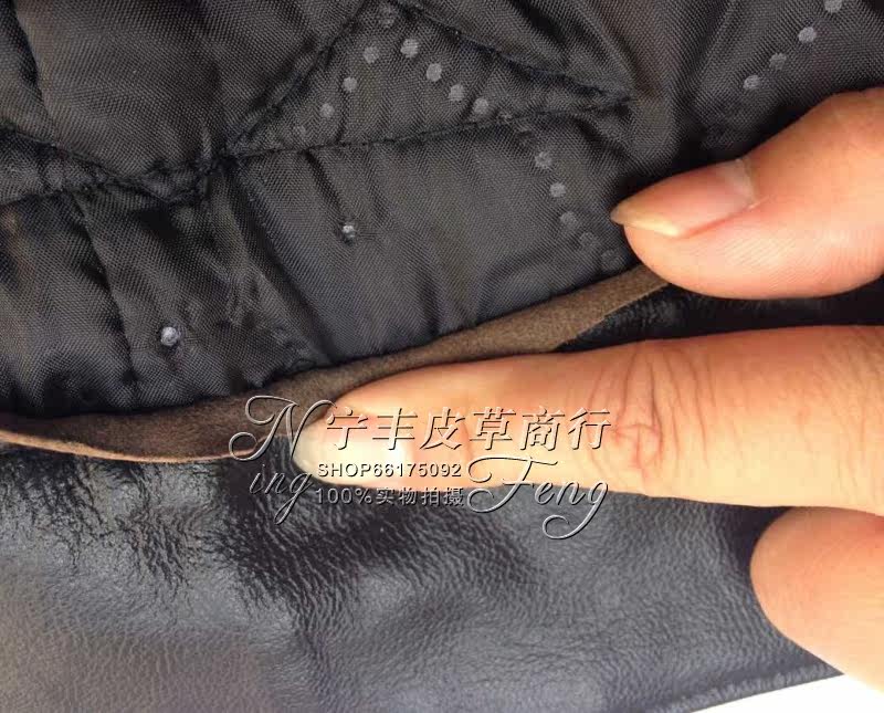 Pantalon cuir homme droit pour hiver - Ref 1482089 Image 31