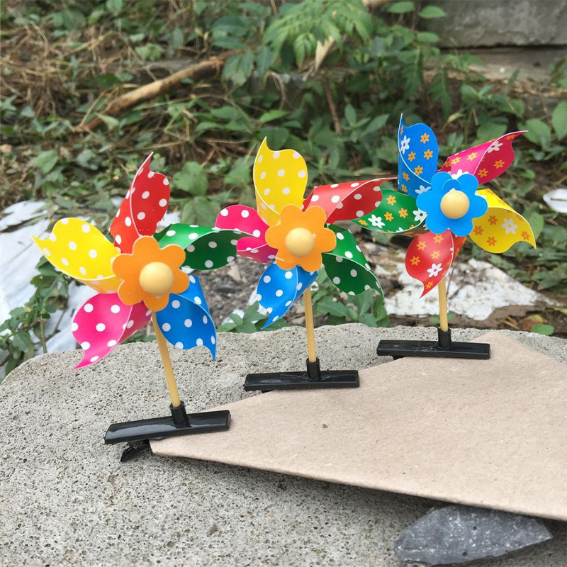 50 decorated buddy cute windmill hair hair decorated windmill card issuance gift windmill headdress children windmill