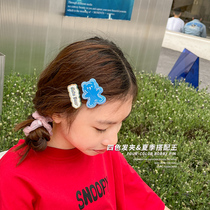Girl hairclip cute small animal hairclip children headgear cute wild girl accessory Chuck hair card