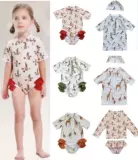 Брендовый летний мультяшный термометр подходит для мужчин и женщин, быстросохнущий детский мягкий купальник