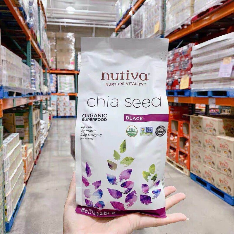 American Nutiva Chia Seed Chia Seed Chia Seed 1360g Organic Nutritional Meal Replacement