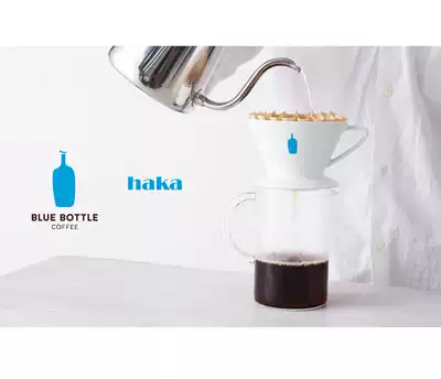 Japan imported Blue Bottle Blue Bottle hand-brewed coffee filter cup sharing pot filter paper set
