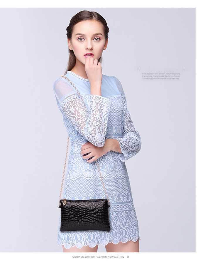 Túi Messenger túi vai túi túi xách túi lady purse mô hình cá sấu thời trang giải trí túi xách nữ đeo chéo