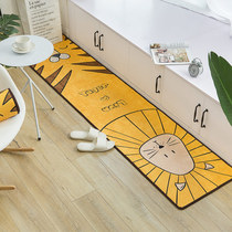 Cartoon animal floor mat Foyer bedroom floor mat Bathroom non-slip mat Trend carpet Long entry door kitchen floor mat