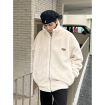 CCJE thick cotton coat men 2021 New Winter design sense niche lamb wool cotton coat ins tide handsome