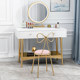 Modern simple girl's bedroom dressing table stool butterfly backrest Internet celebrity chair ins manicure makeup stool light luxury