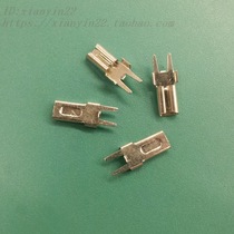 Inner width 2 8mm plug spring terminal PCB plate welding female connector lug suitable for 0 5 insert copper tin plating
