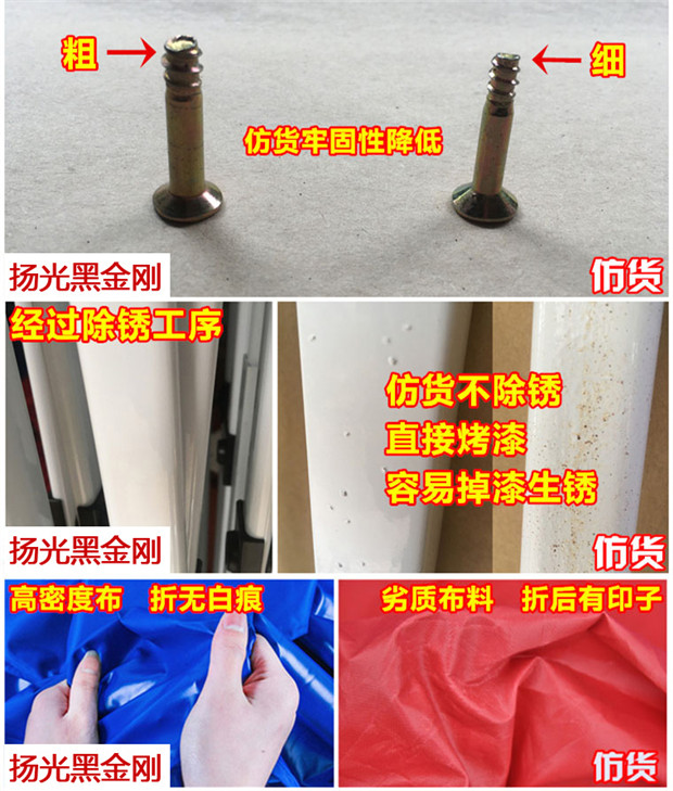 Lều quảng cáo mái hiên có thể thu vào bốn góc con lắc ô kính thiên văn chân gấp dày trên vải ngoài trời in mái hiên - Lều / mái hiên / phụ kiện lều quạt treo lều