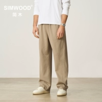Simwood/Simple Wood [мешковой стиль] 340G Ultra-Loose, толстые джинсовые спортивные спортивные штаны