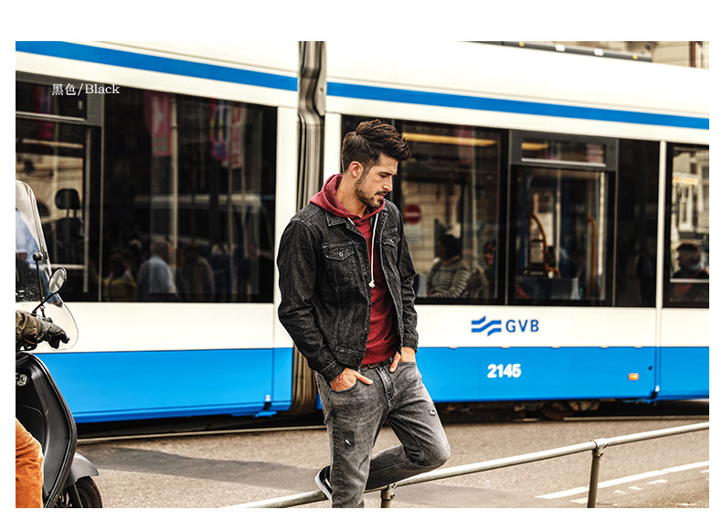 Blouson homme SIMWOOD manches longues en Coton - Ref 3118088 Image 12