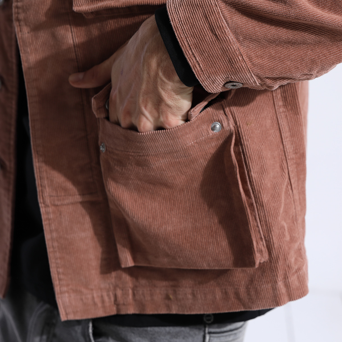 Blouson homme SIMWOOD manches longues en Coton - Ref 3117862 Image 5