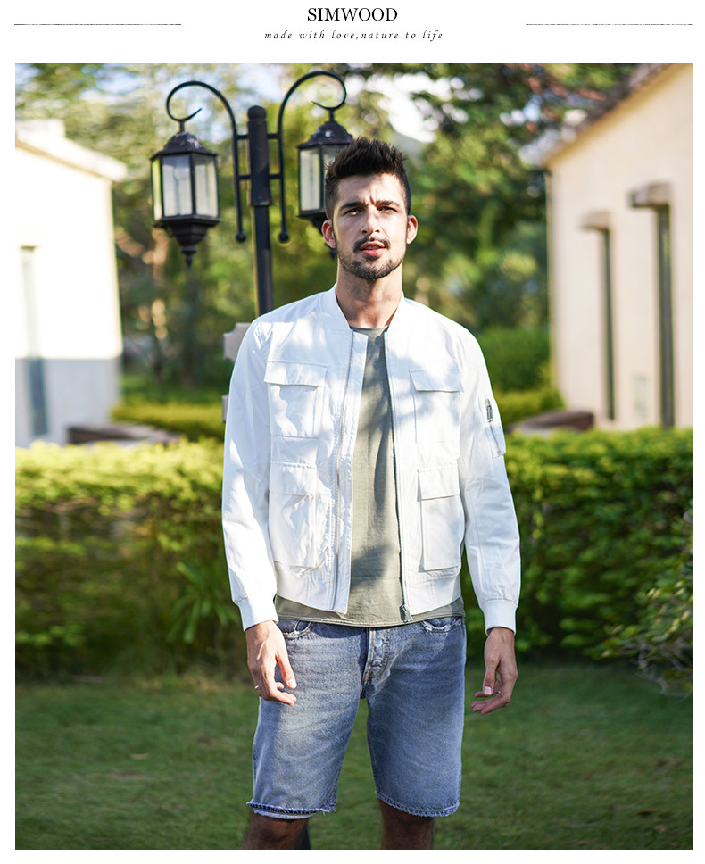 Blouson homme SIMWOOD manches longues en Coton - Ref 3118995 Image 14