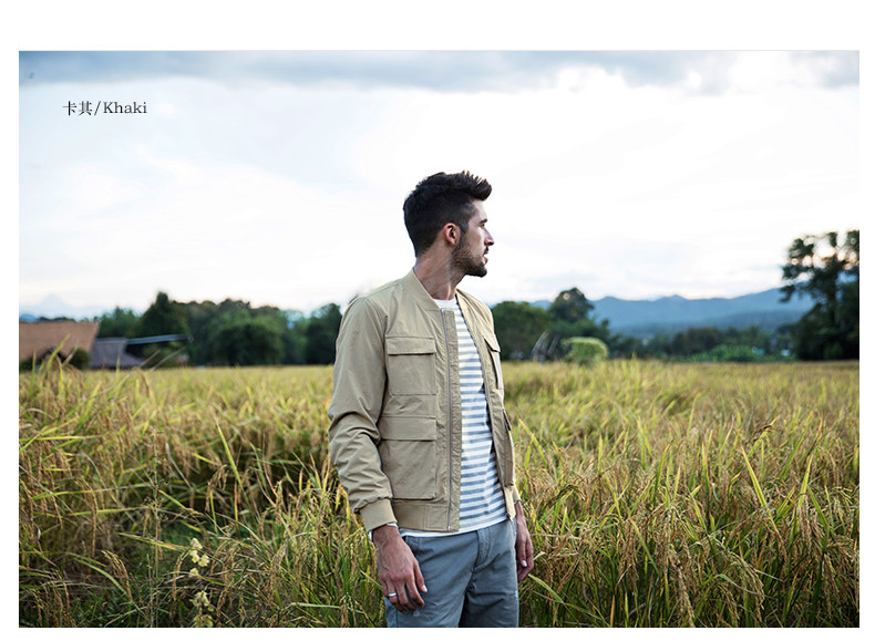 Blouson homme SIMWOOD manches longues en Coton - Ref 3118995 Image 10