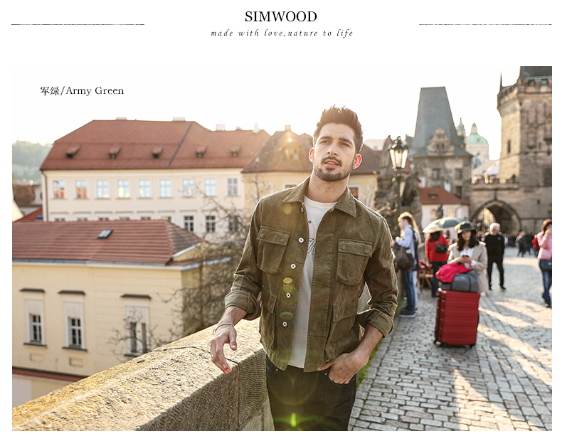 Blouson homme SIMWOOD manches longues en Coton - Ref 3117862 Image 14