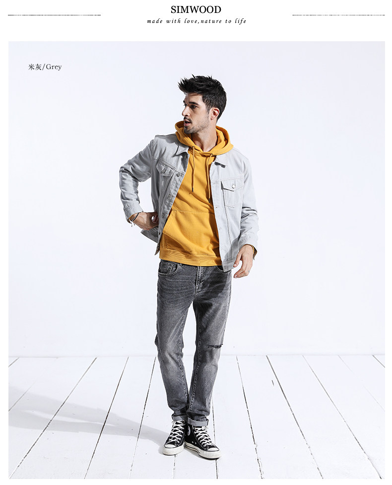 Blouson homme SIMWOOD manches longues en Coton - Ref 3117874 Image 25