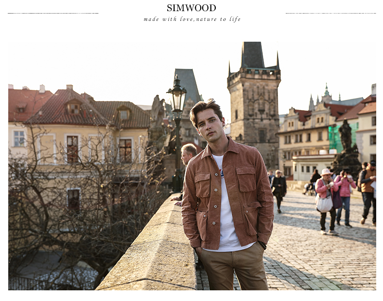 Blouson homme SIMWOOD manches longues en Coton - Ref 3117862 Image 12