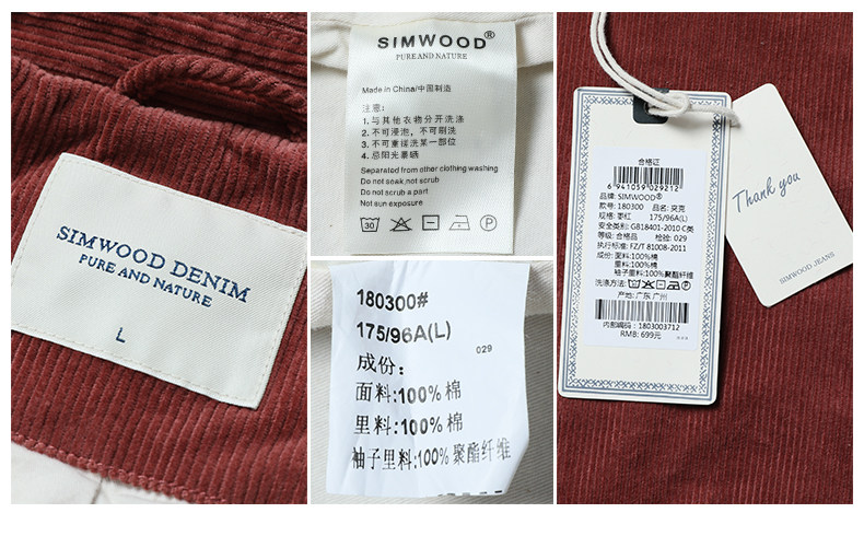 Blouson homme SIMWOOD manches longues en Coton - Ref 3118023 Image 29