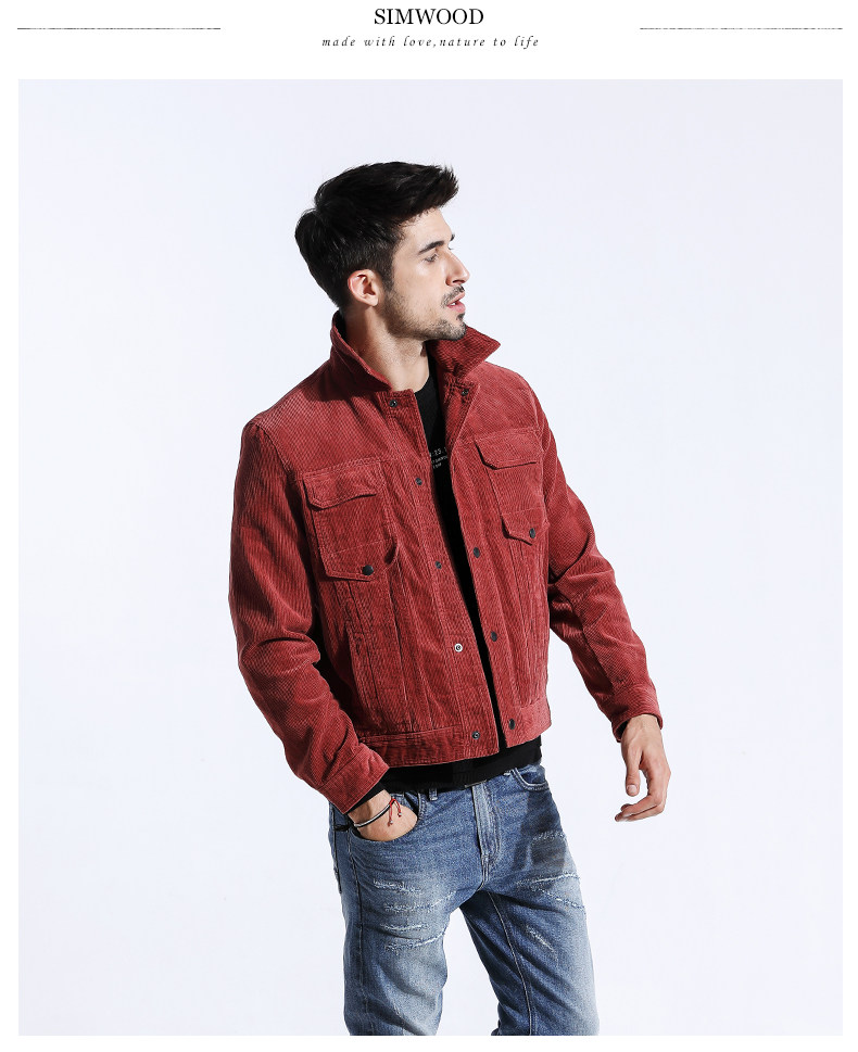 Blouson homme SIMWOOD manches longues en Coton - Ref 3118023 Image 12