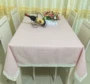 Khăn trải bàn bằng vải kẻ sọc cotton vải lanh bàn cà phê bàn ​​tròn bàn vải máy tính bàn vải khăn nhỏ tấm trải bàn ăn
