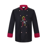 Шеф-повар одежда с длинными рукавами мужской отель ресторан шеф-повара рабочая одежда с коротки