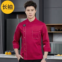 Красный лонгслив