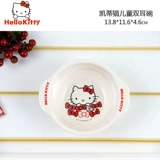 Hello kitty, мультяшная посуда для кормления для младенца, супница, 1-4 лет